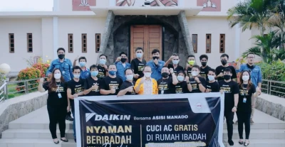 Nyaman Beribadah Bersama Daikin - ASISI Manado | Daikin Indonesia
